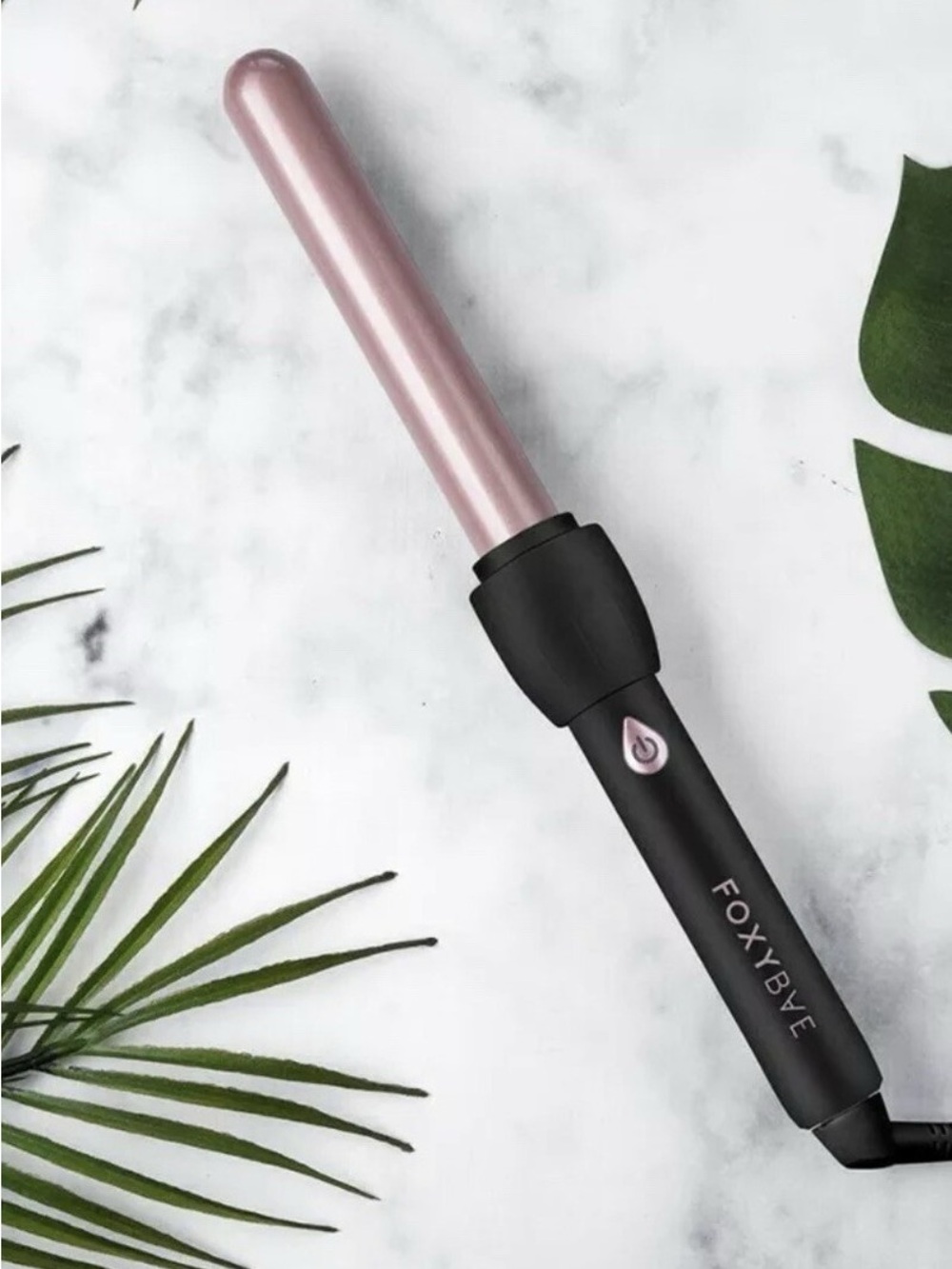 FOXYBAE Pink Curling Wand – Lightweight Women’s Hair Tool